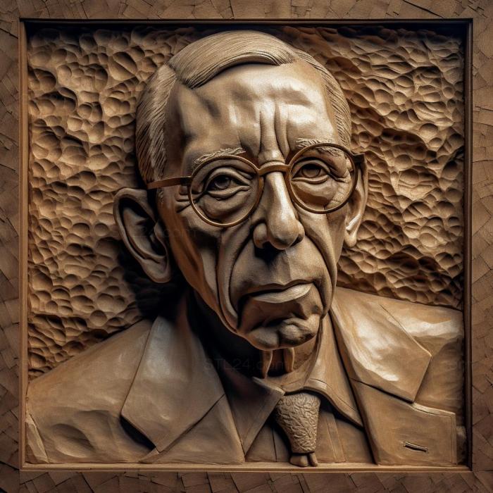 Famous (Igor Stravinsky 1, 3DFMS_8056) 3D models for cnc